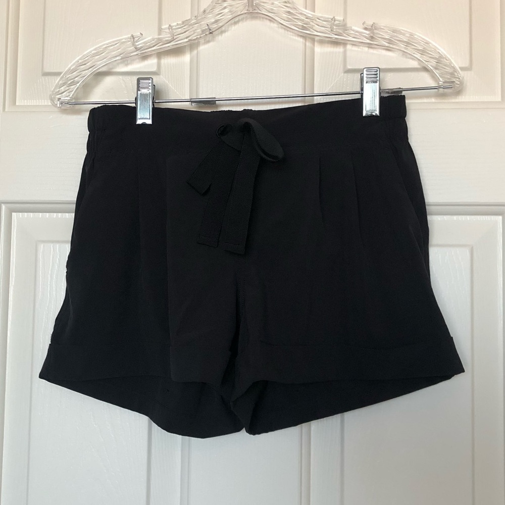 Black lululemon shorts
